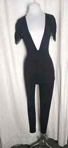 Nookie Fringe Jumpsuit Xs - Picture 1 of 6
