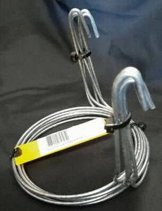 TWIN HOOK WIRE - 140mm POT HANGER Pack of 5 - Picture 1 of 6