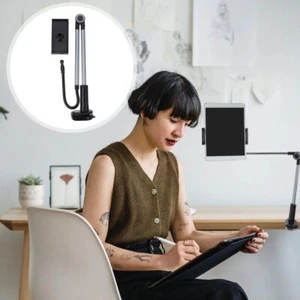 Cell Phone Stand Phone Rack Phone Support Phone Accessory Clip- On Tablet Holder - Photo 1 sur 12