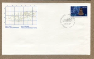 KANADA Ersttag Serie 1987-08-07 SCHIFFSWRACKS Ericsson Barkle... 36¢ BRIEFMARKENEINBAND - Bild 1 von 2