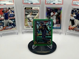 2025 Topps Series 1 - Ke'Bryan Hayes #248 Green Holo Foil /99 - Picture 1 of 4