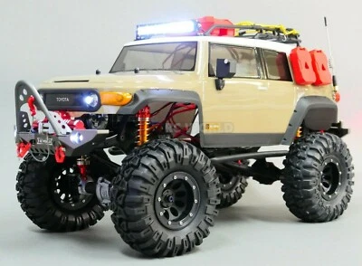 HPI Venture FJ Cruiser METAL Front Bumper w/ LED Lights - Image 1 of 4