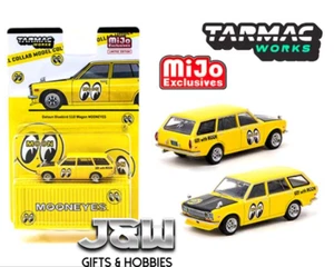 Tarmac Fabbrica Datsun Bluebird 510 Carro Mooneyes Speciale 1/64 - Foto 1 di 1