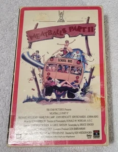 Meatballs Part II Beta 1985 (not VHS) 80’s Teen Comedy Rare Betamax VGC - Picture 1 of 5