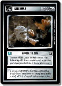 Hippocratic Oath - OTSD - Star Trek CCG 1E - Imagen 1 de 1