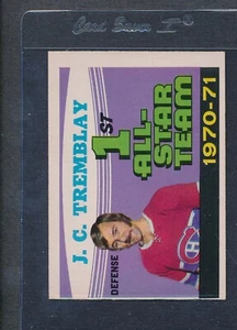 1971/72 OPC O-Pee-Chee #252 J.C. Tremblay All-Star EX *550 - Bild 1 von 1