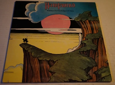 Hawkwind Warrior On The Edge US 1975 Lp Record SD36115 + Insert Vg+/Vg++ Oop - Image 1 of 4