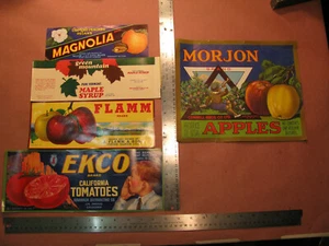 Wood crate labels - Picture 1 of 4