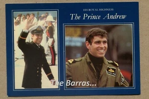 PRINCE ANDREW Islas Malvinas Piloto de helicóptero de la Marina, postal serie Heritage - Imagen 1 de 2