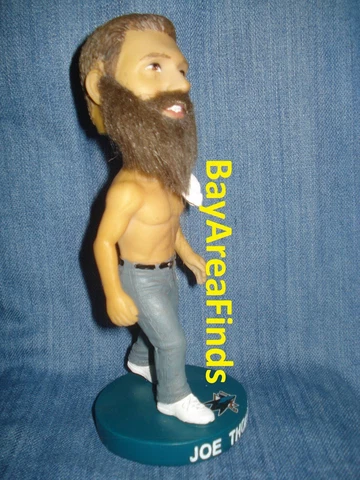 San Jose Sharks Shirtless Jumbo Joe Thornton 2018 bobblehead SGA SJ Bobble 3/20 Cover
