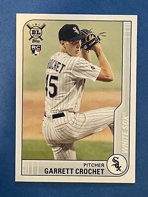 GARRETT CROCHET 2021 Topps Big League Base Rookie RC #195 White Sox - Image 1 of 2