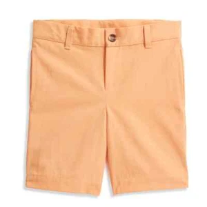 NWT Bella Bliss Salmon Twill Wilson Shorts Boy's Size 5 - Picture 1 of 1