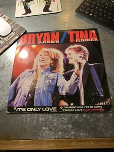Bryan Adams & Tina Turner - It's Only Love/The Best was Yet To Come 12" Vinyl - Picture 1 of 4