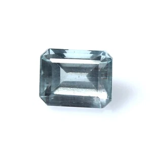 2.8Ct Blue Aquamarine Faceted Octagon Loose Gemstone Natural Aquamarine Stone - Picture 1 of 4