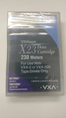 New IBM VXA X23 230 Meters Tape Data Cartridge 80/160GB Factory Sealed 24R2137 - Image 1 of 2
