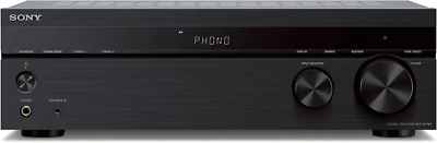 Sony 2-Channel Stereo Receiver with Bluetooth Phono & Aux Input - STR-DH190 - Image 1 of 4
