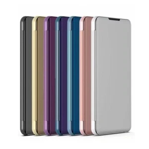 Etui na iPhone 16 Plus Pro Max Etui na telefon komórkowy Futerał ochronny Sztuczna skóra Lustrzane - Zdjęcie 1 z 36