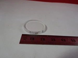 OPTICAL FUSED SILICA FLAT 1" DIAMETER LASER PRO OPTICS AS IS &AV-A-33 - Picture 1 of 8
