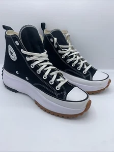 Zapatillas Converse Chuck Taylor Run Star (166800C) negras de plataforma alta con 10,5 M9 - Imagen 1 de 11