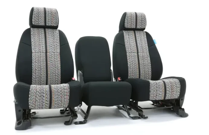 CUBIERTA 19-24 Toyota RAV4 FUNDAS ASIENTO DELANTERO Manta Sillín Negro Foto 1 de 1