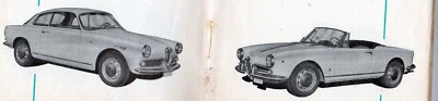 Manuale Uso Manutenzione Alfa Romeo Giulietta 1960 Tutti i Modelli in PDF su CDR - Immagine 1 di 2