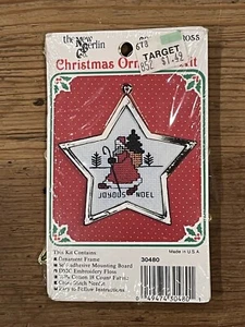 The New Berlin Co Joyous Noel 30480 Counted Cross Stitch Christmas Ornament MEW - Picture 1 of 7