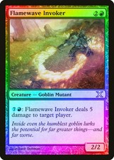 Flamewave Invoker FOIL 10th Edition NM Red Uncommon MAGIC MTG CARD ABUGames
