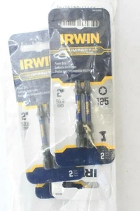 Irwin IWAF32TX252 T25 Torx Impact Performance Series Power Bit 2" Length 10 Pack - Picture 1 of 7