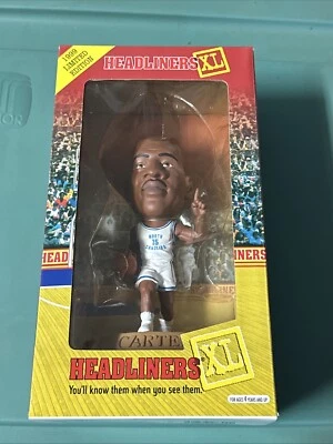 Figura de novato Vince Carter 1999 edición limitada Headliners XL Carolina del Norte Foto 1 de 4