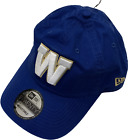 Chapeau réglable Winnipeg Blue Bombers CFL logo de base nouvelle ère 9TWY