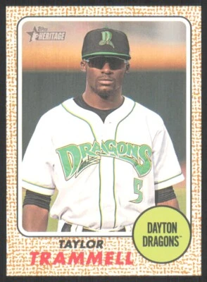 2017 Topps Heritage Minor League Edition Taylor Trammell #102 - Image 1 of 2