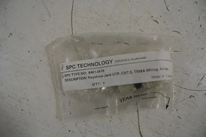 SPC Technologies Keystone Jack Cat-5 Type: 8461-0619 - Picture 1 of 3