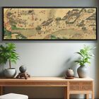 Chinese Festival Painting Wall Art Canvas Print Decor Market Cultural 中国风景画 清明上河