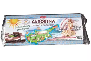 Parpis Carobina Johannisbrot Choco Bar - kein Zuckerzusatz - 1 Packung 100 g - 3617 - Bild 1 von 2