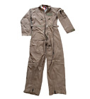 Propper Coverall Flyers CWU-27/P Desert Tan Mens 36 Short Flight Suit New w/Tags