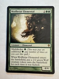 Wolfbriar Elemental Worldwake MTG Magic LP/MP - Picture 1 of 2