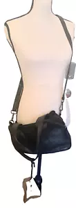 Vilenca Holland Anthropologie Hobo Handtasche schwarz Doppelgriff Umhängetasche - Bild 1 von 6