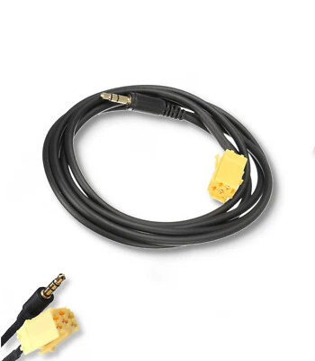 1NEISMARTECH CAVO AUX JACK MASCHIO PER AUTORADIO BLAUPUNKT COMPATIBILE FIAT PUNTO 500 LANCIA