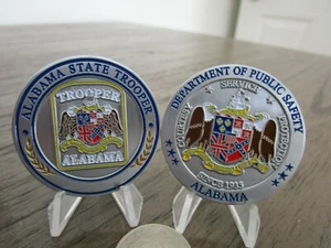 Alabama State Trooper Department of Public Safety Challenge Coin - Bild 1 von 9