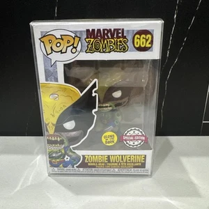 Pop Vinyl Marvel Zombies 662 MIB Zombie Wolverine 2020 GITD. Special Edition - Picture 1 of 6