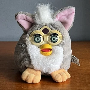Vintage Furby Buddies Tiger 1999 Bean Bag Soft Toy - Picture 1 of 8
