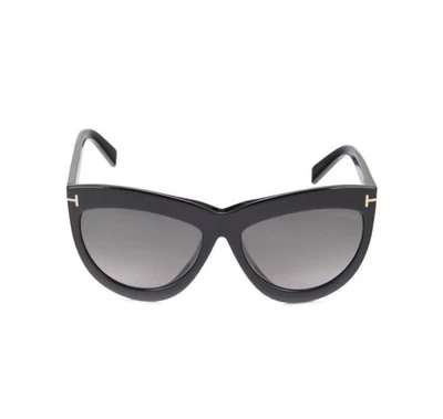 Tom FORD Women's Sunglasses Black ROUND OVER SIZED - Image 1 of 2