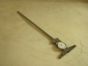 Misuratore di profondità quadrante antiurto 12" Mitutoyo .001" PN 31 - Foto 1 di 2