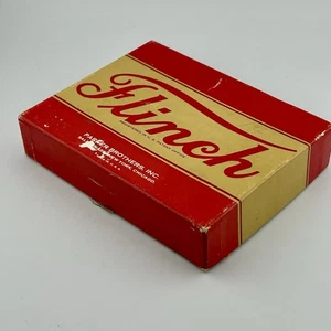 Juego de Cartas Flinch 150 Cartas Parker Brothers Caja Roja/Dorada Completa Años 50 De Colección - Imagen 1 de 5