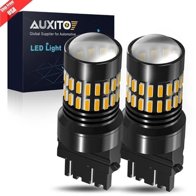 3157 3156 3157A 48-LED Turn Signal Light Bulbs For Dodge Ram 1500 2500 2011-2019 - Image 1 of 4