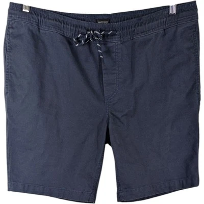 Buffalo Shorts Mens XL Navy Blue Front Tie Canvas David Bitton (Measures 40x9) - Image 1 of 4