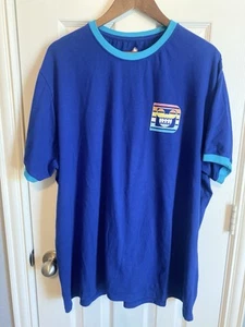 Disney World Walt Retro Graphic T Shirt Men's XXL Blue - Picture 1 of 6
