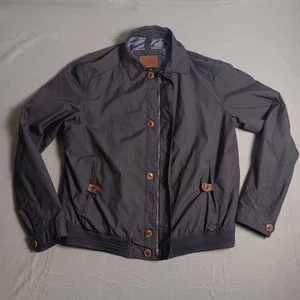 Massimo Dutti Mens Jacket Dark Blue Grey Utility field utility bomber - Bild 1 von 13