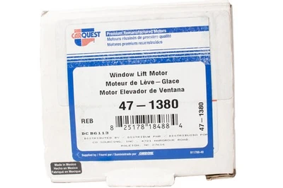 Motor elevador de ventana delantero izquierdo Cardone para Nissan Quest 2004-2009 identificación de pieza 47-1380 Foto 1 de 4