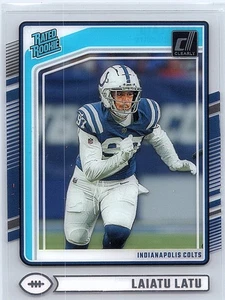2024 Clearly Donruss #62 Laiatu Latu - Picture 1 of 2
